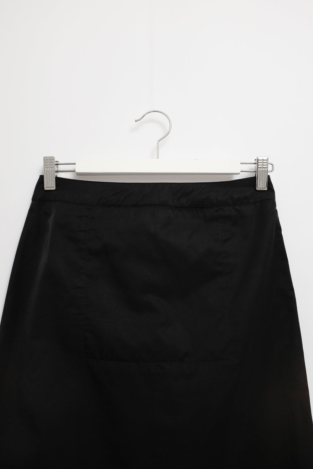 VINTAGE Y2K BLACK FRONT POCKET SKIRT